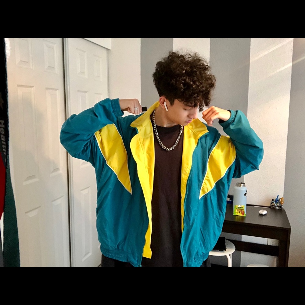 Men’s windbreaker/windbreaker/vintage windbreaker